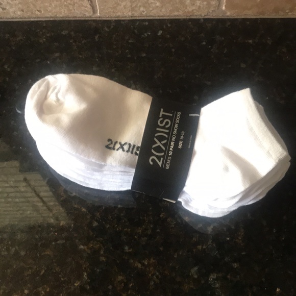 2(X)IST MENŚ 10 PAIR NO SHOW SOCKS SIZE 10-13 - Picture 3 of 12